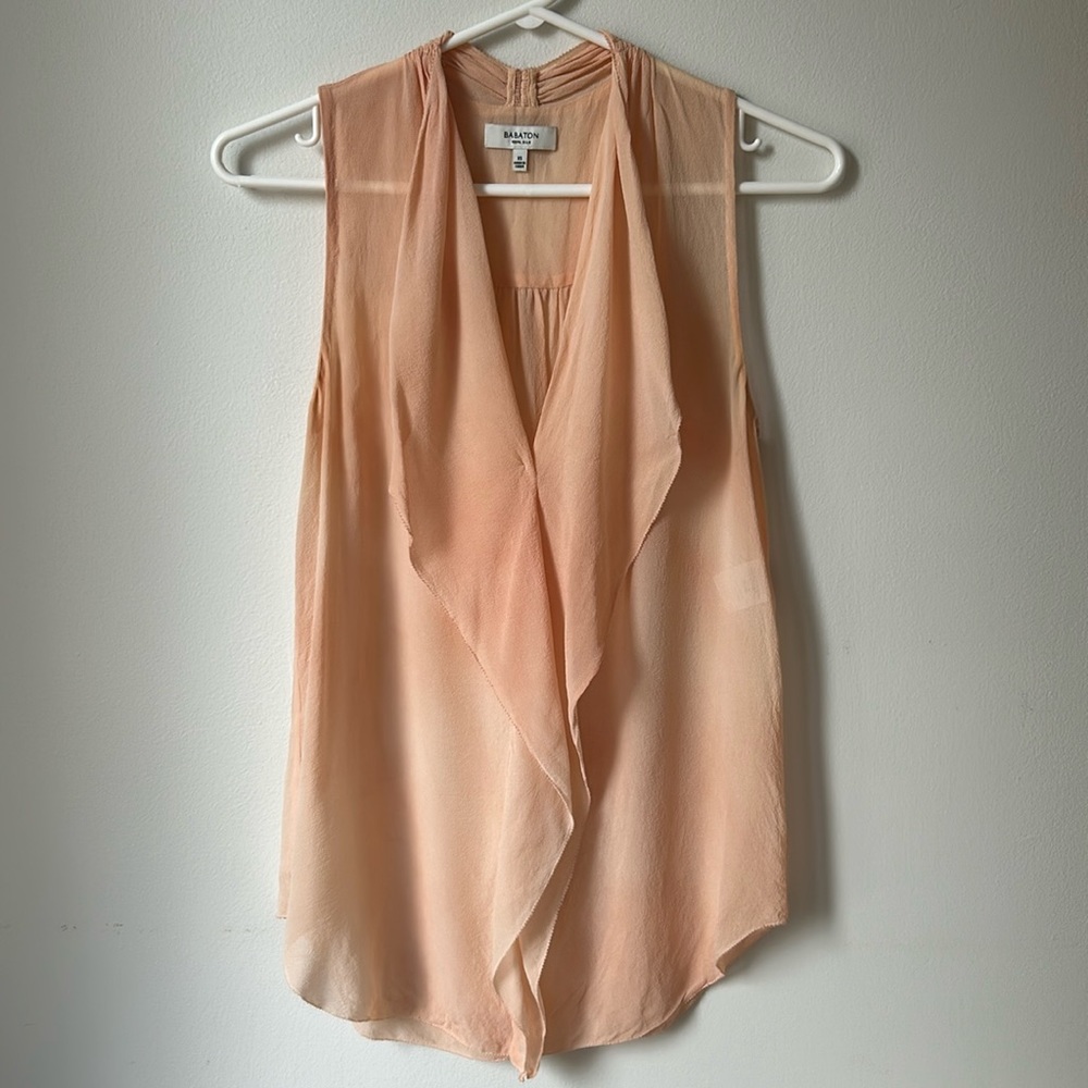 Babaton 100% Silk Blouse
